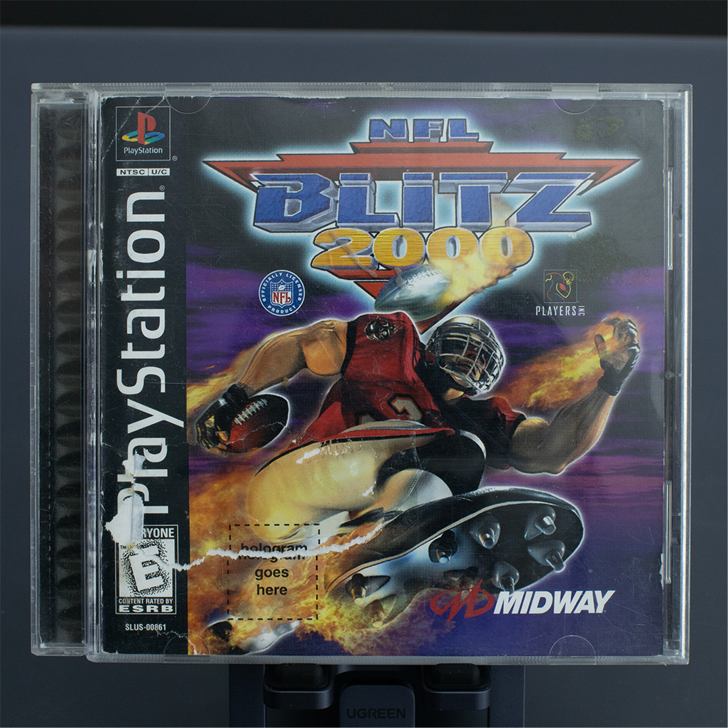 NFL Blitz 2000 - CIB - PS1 Game
