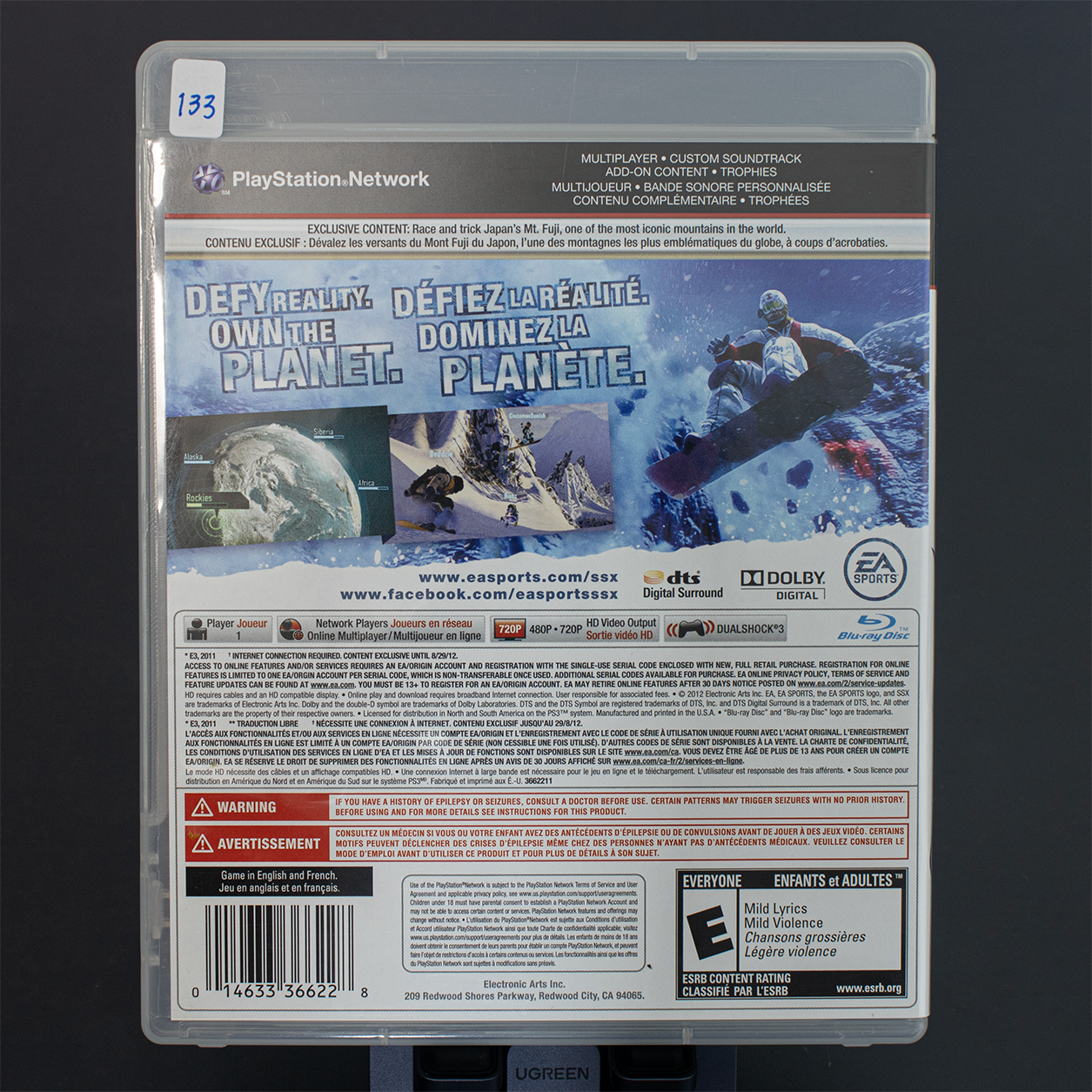 SSX - PS3 Game