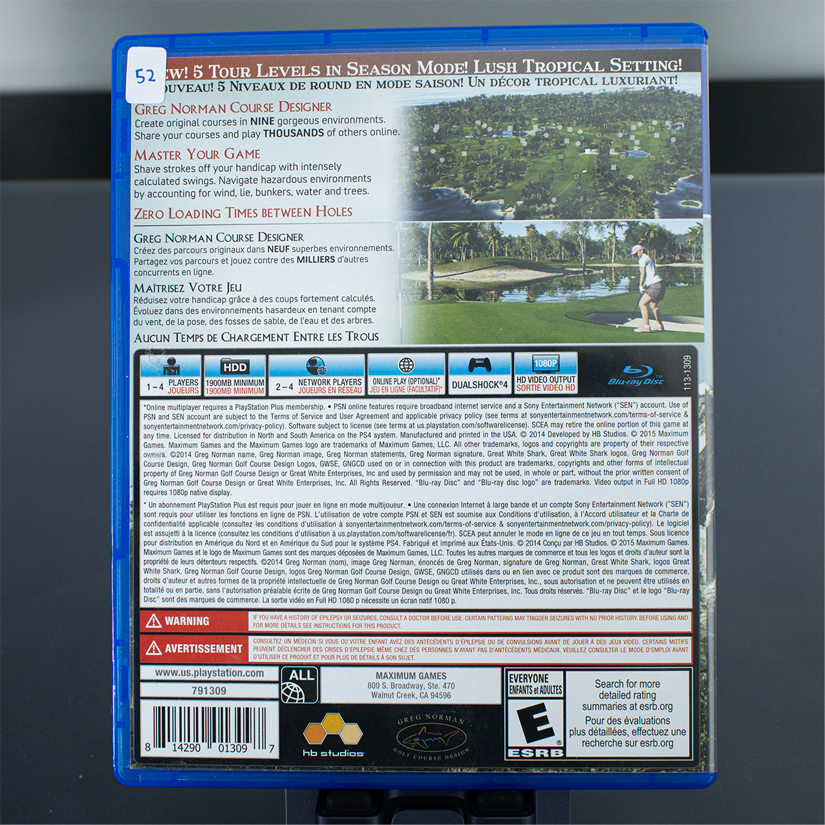 Golf Club Collector's Edition - Jeu PS4