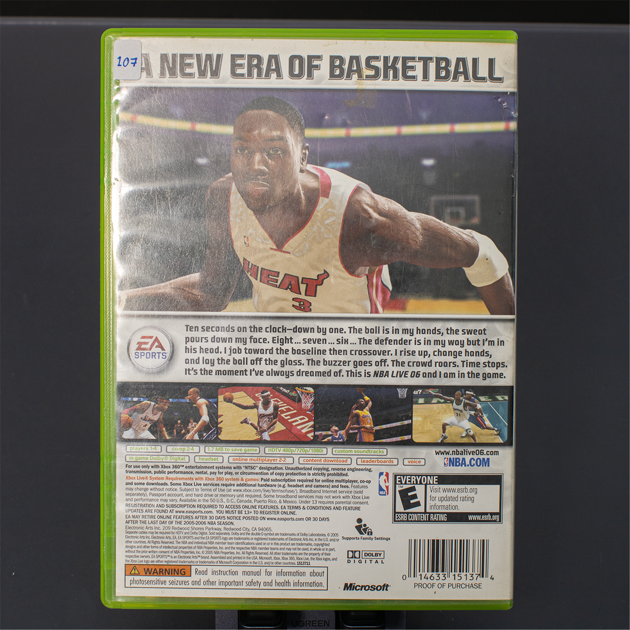 NBA Live 06 - Jeu Xbox 360