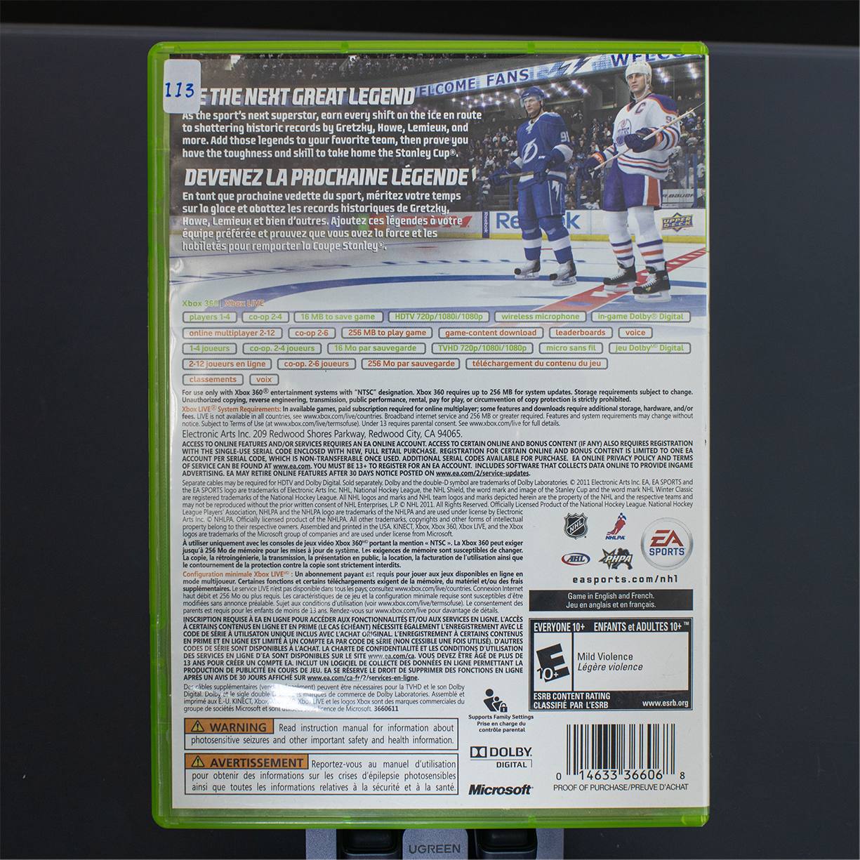 NHL 12 - Jeu Xbox 360