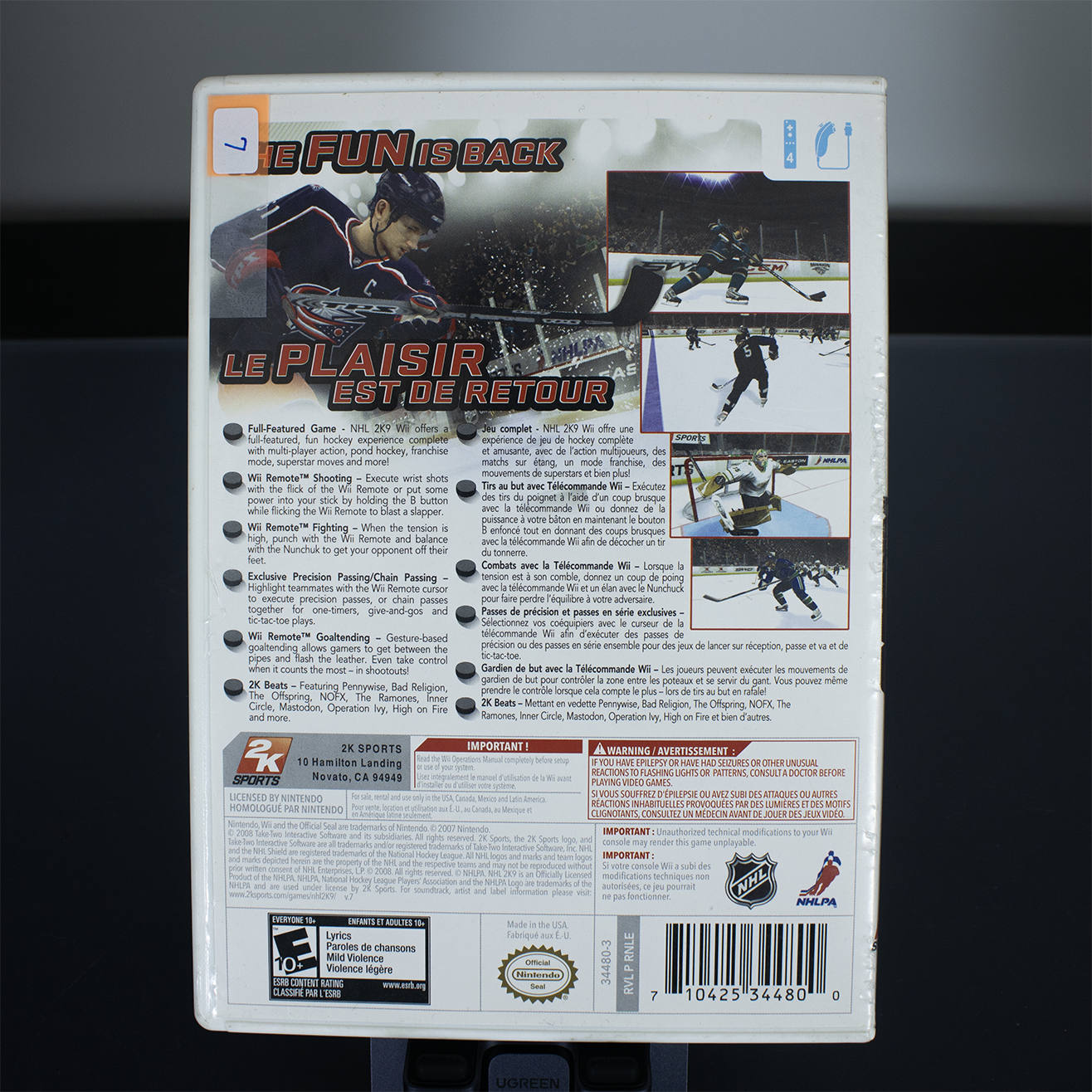 NHL2K9 - Jeu Wii