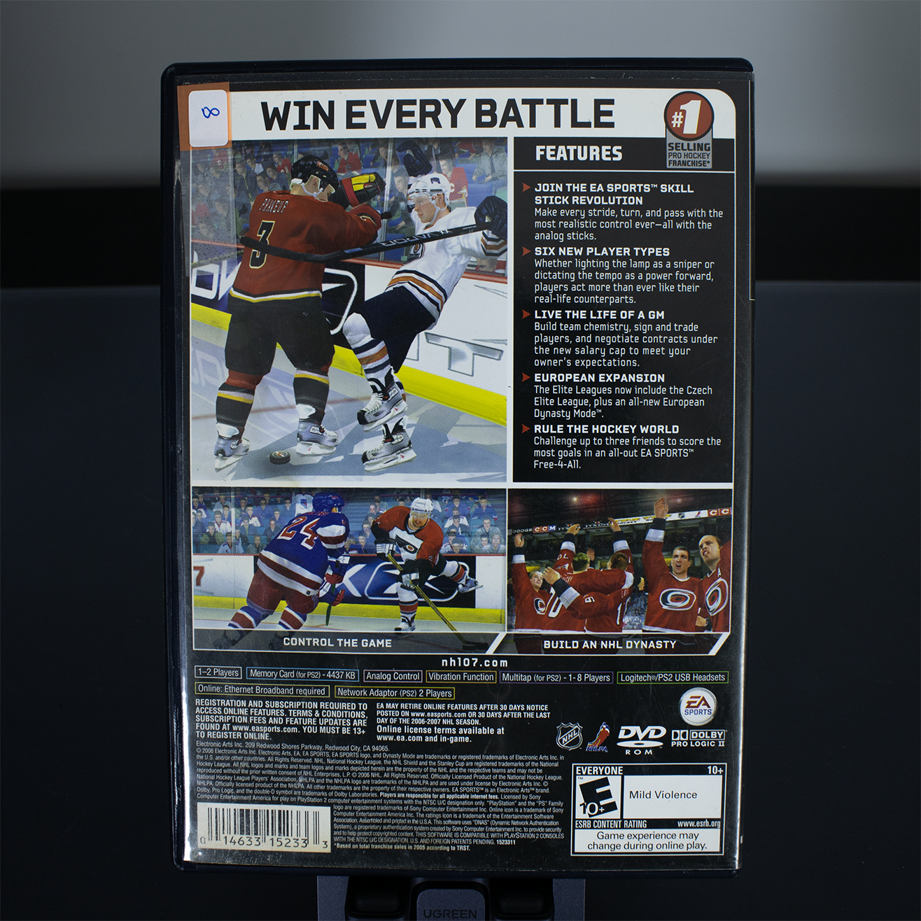 NHL07 - Jeu PS2