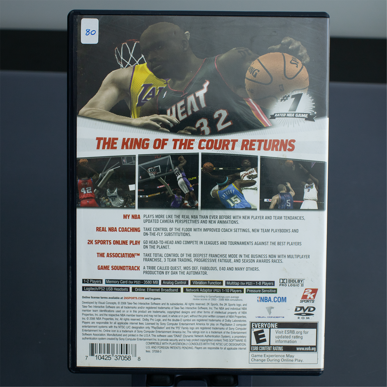 NBA2K7 - Jeu PS2