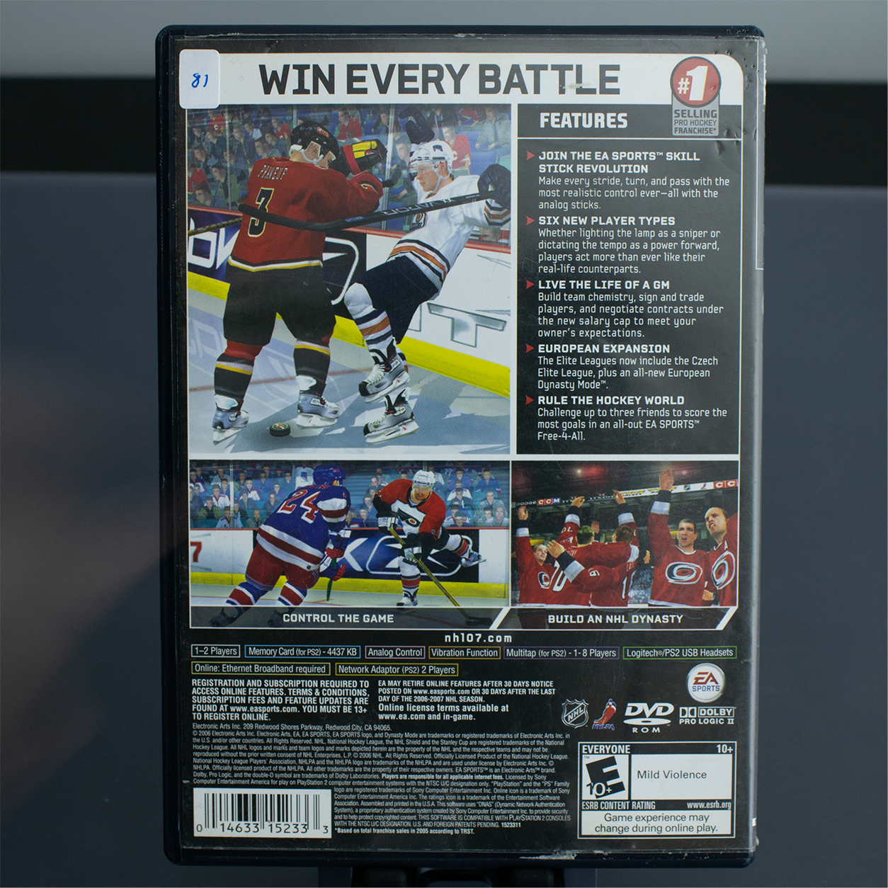 NHL07 - Juego de PS2