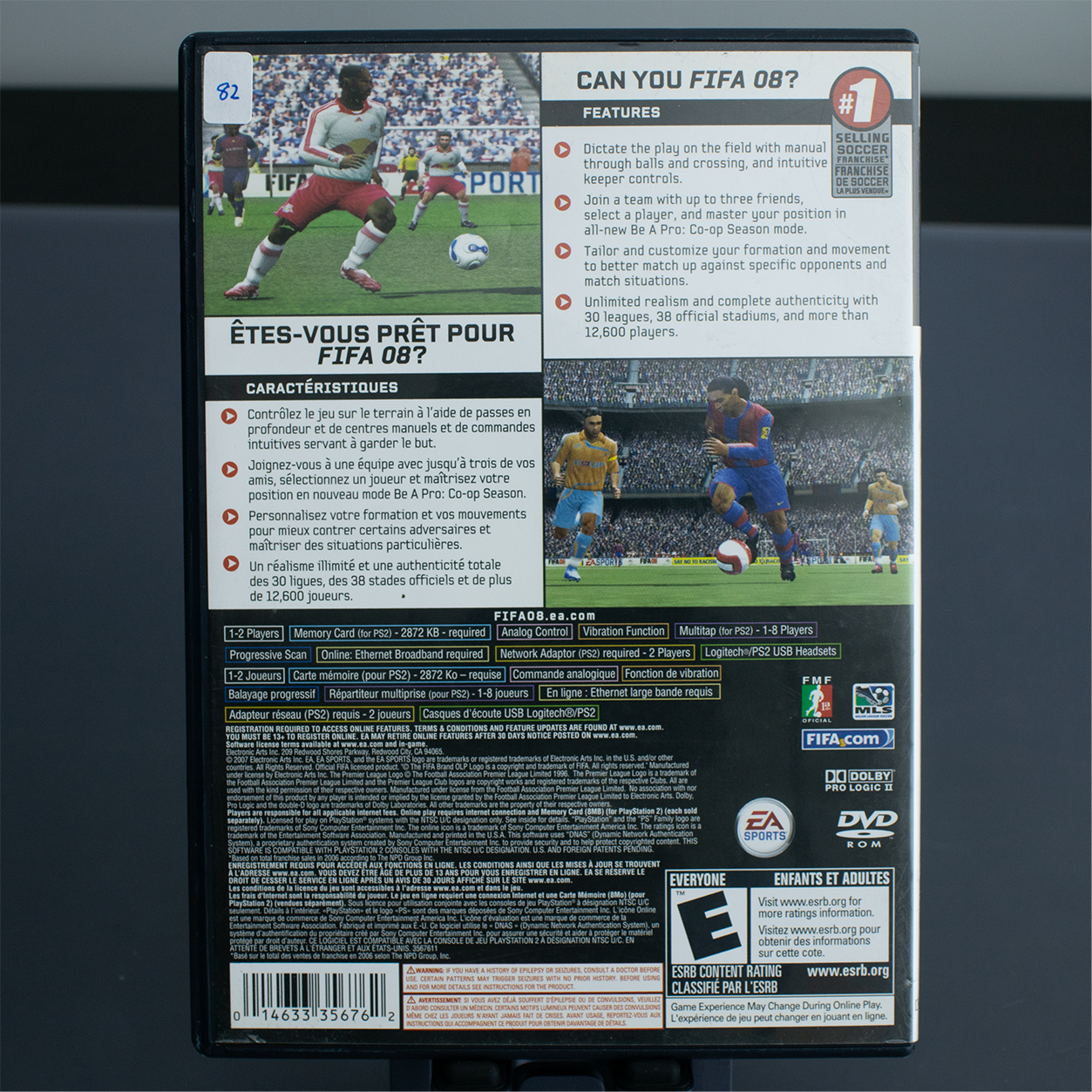 FIFA 08 Soccer - Jeu PS2