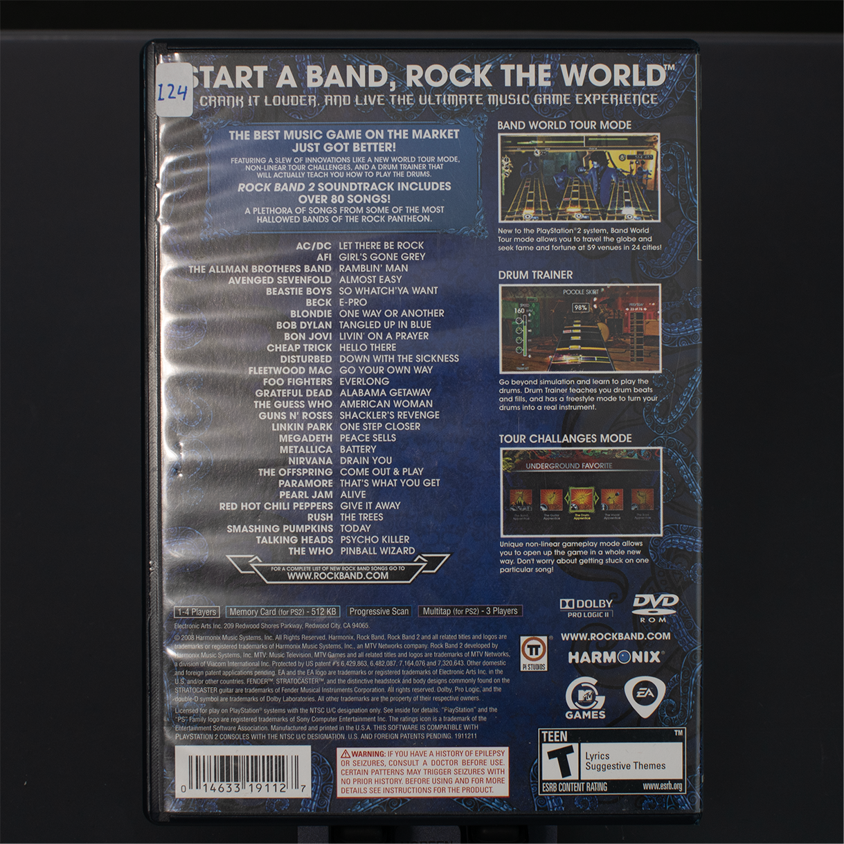 Rock Band 2 - Jeu PS2