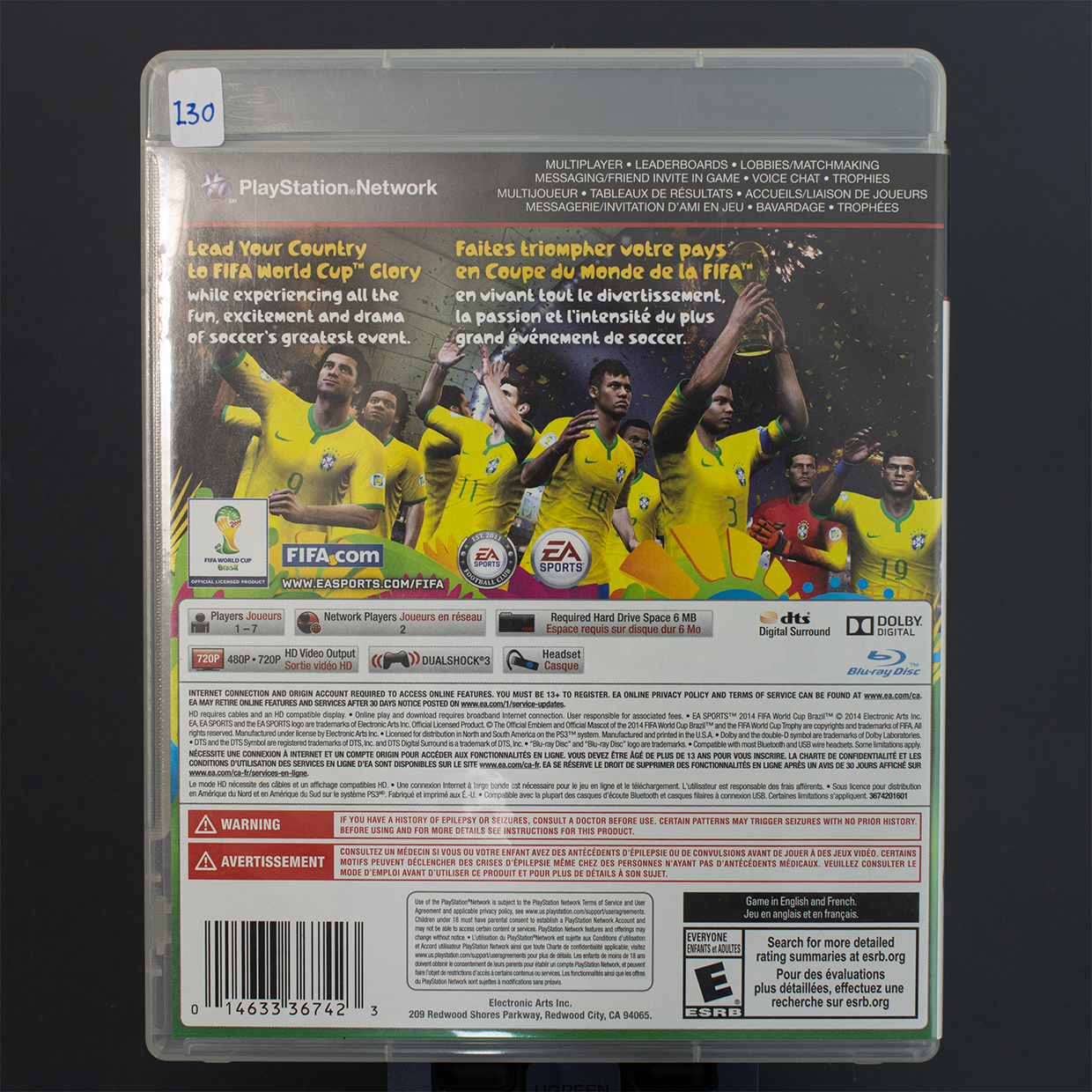 2014 Fifa World Cup Brazil - Juego para PS3