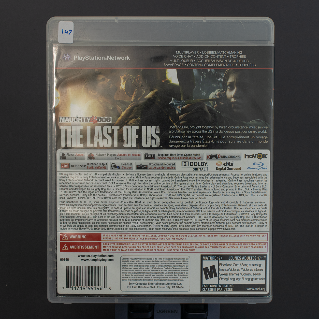 The Last of Us - Juego de PS3