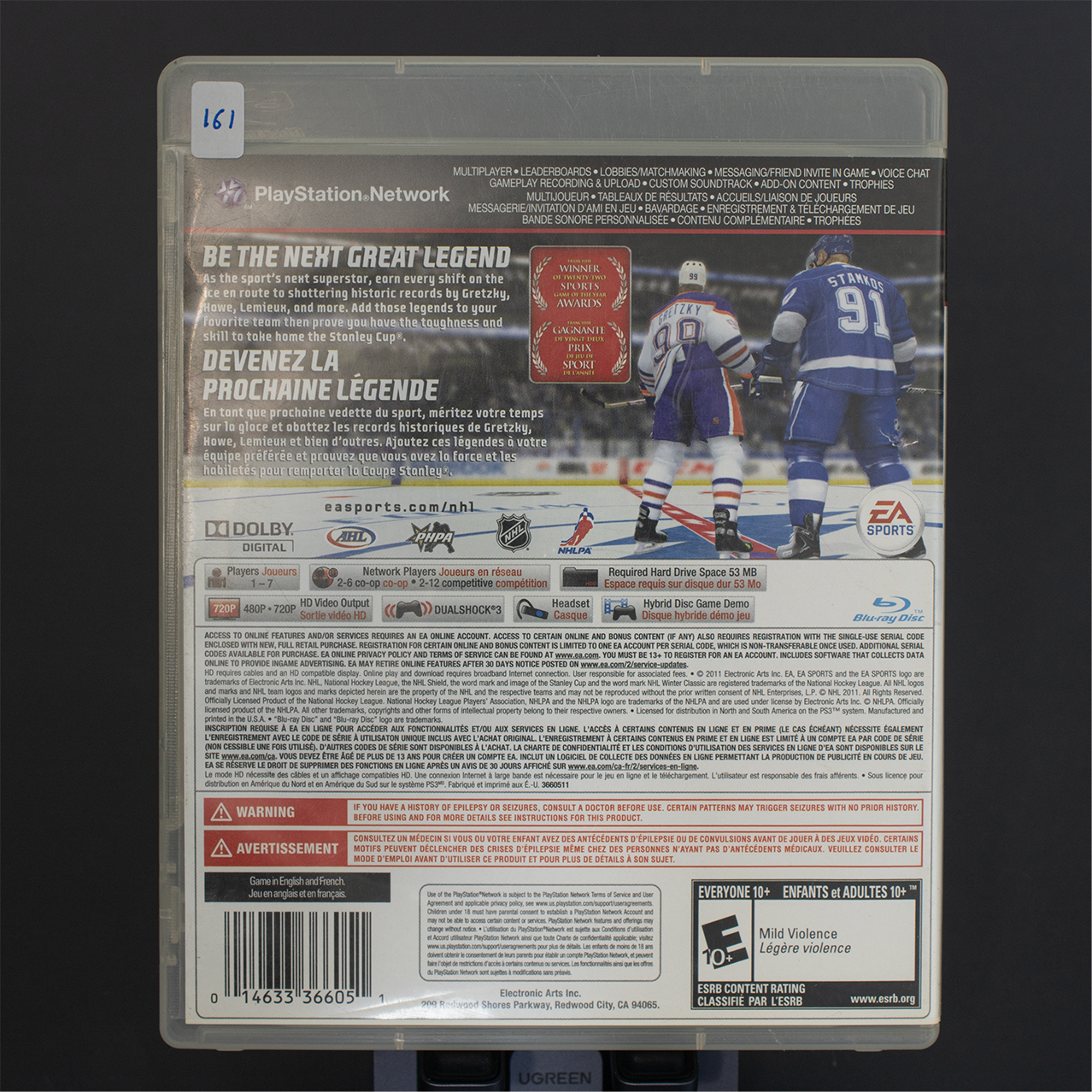 NHL12 - PS3 Game