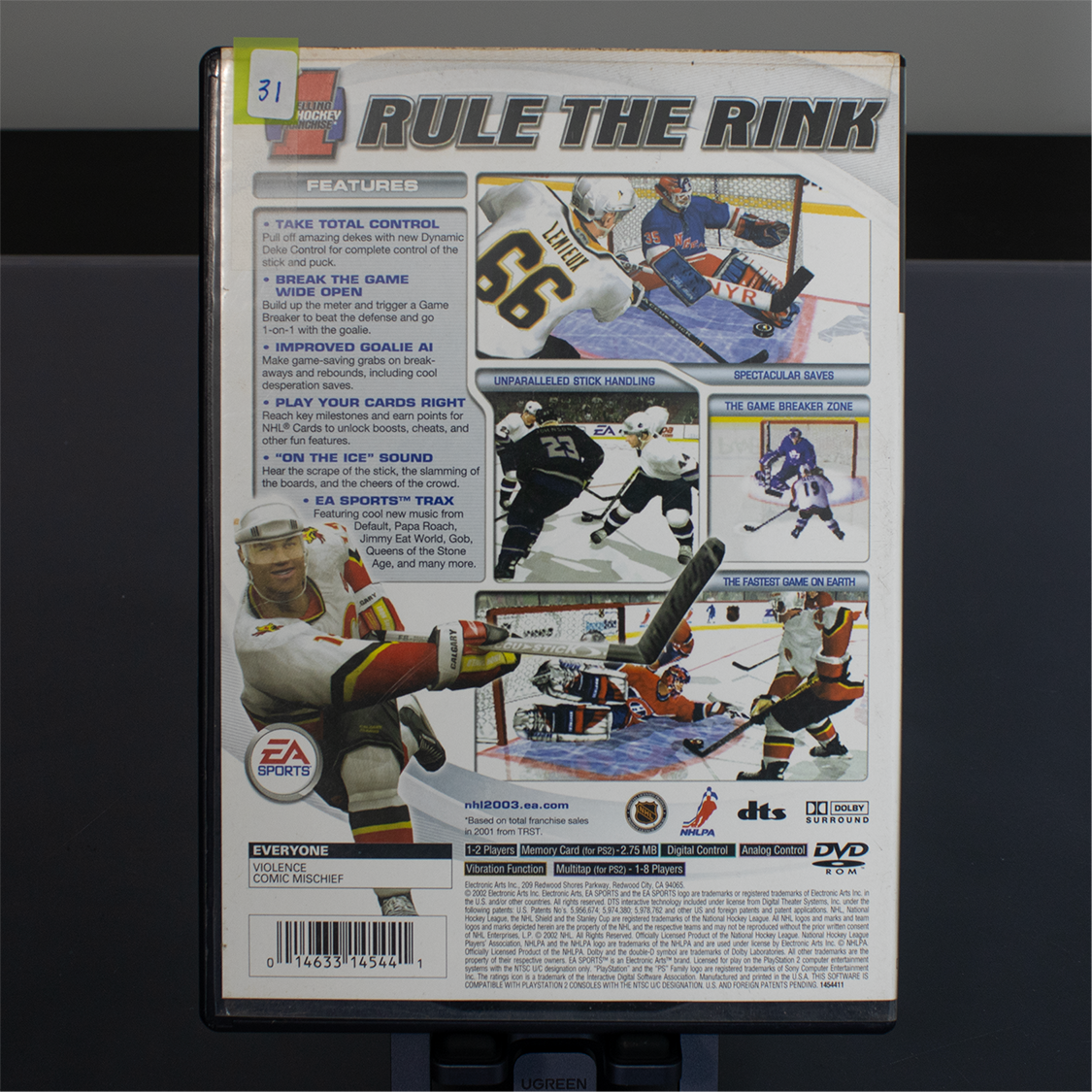 NHL 2003 - Jeu PS2