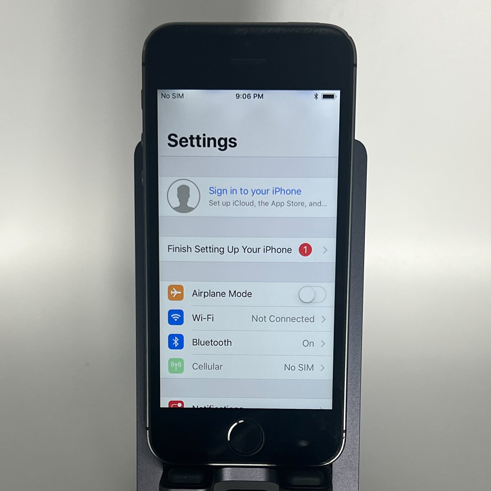 iPhone 5S - iOS 11.2.1 - Débloqué - 16 Go - Batterie à 71 %