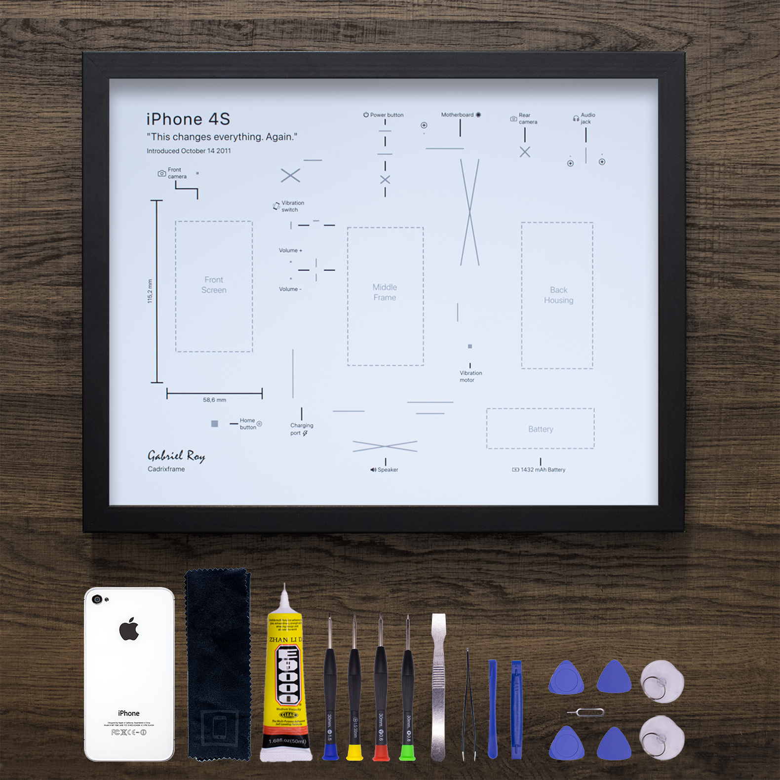 Crea tu propio marco - iPhone 4S