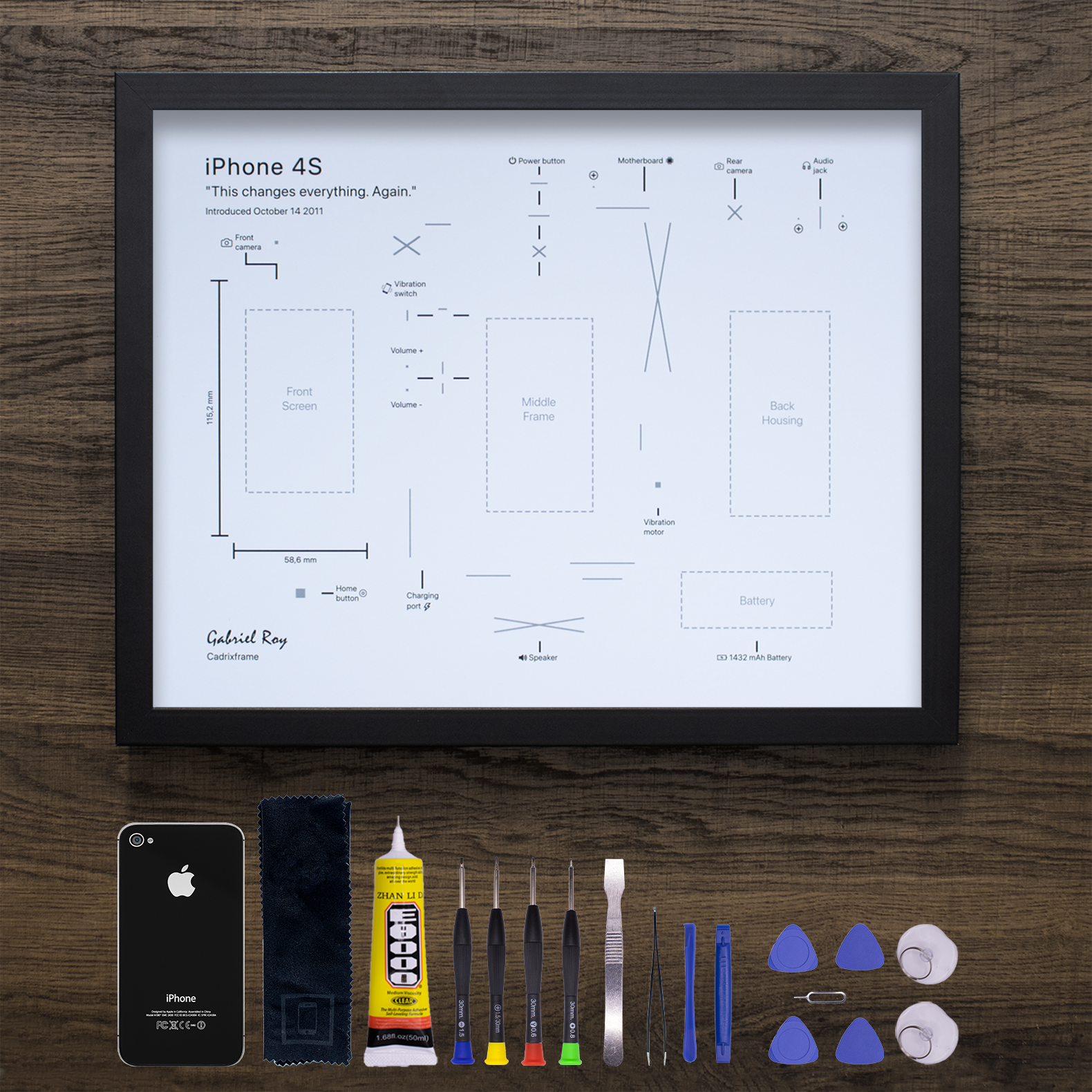 Crea tu propio marco - iPhone 4S