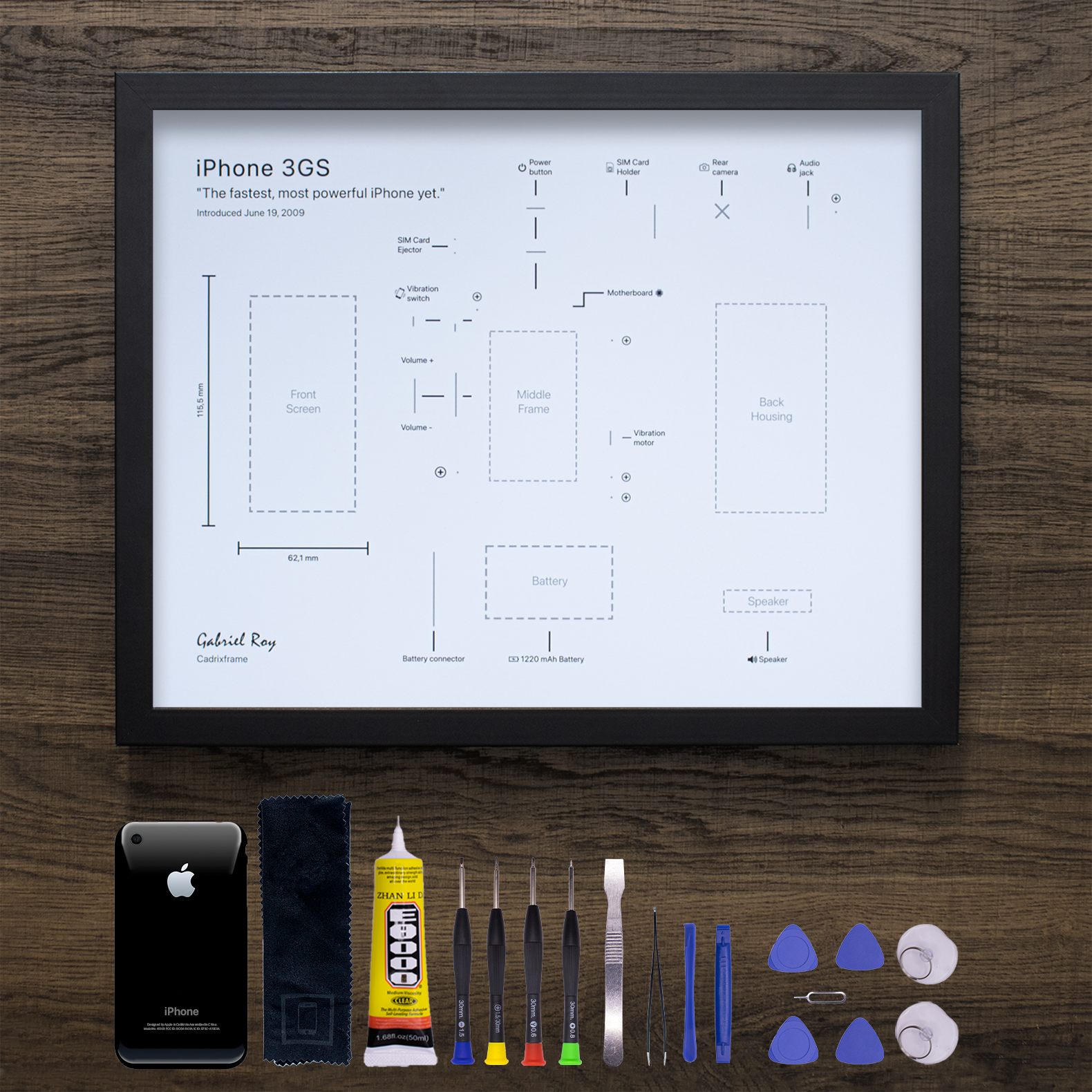 Crea tu propio marco - iPhone 3GS