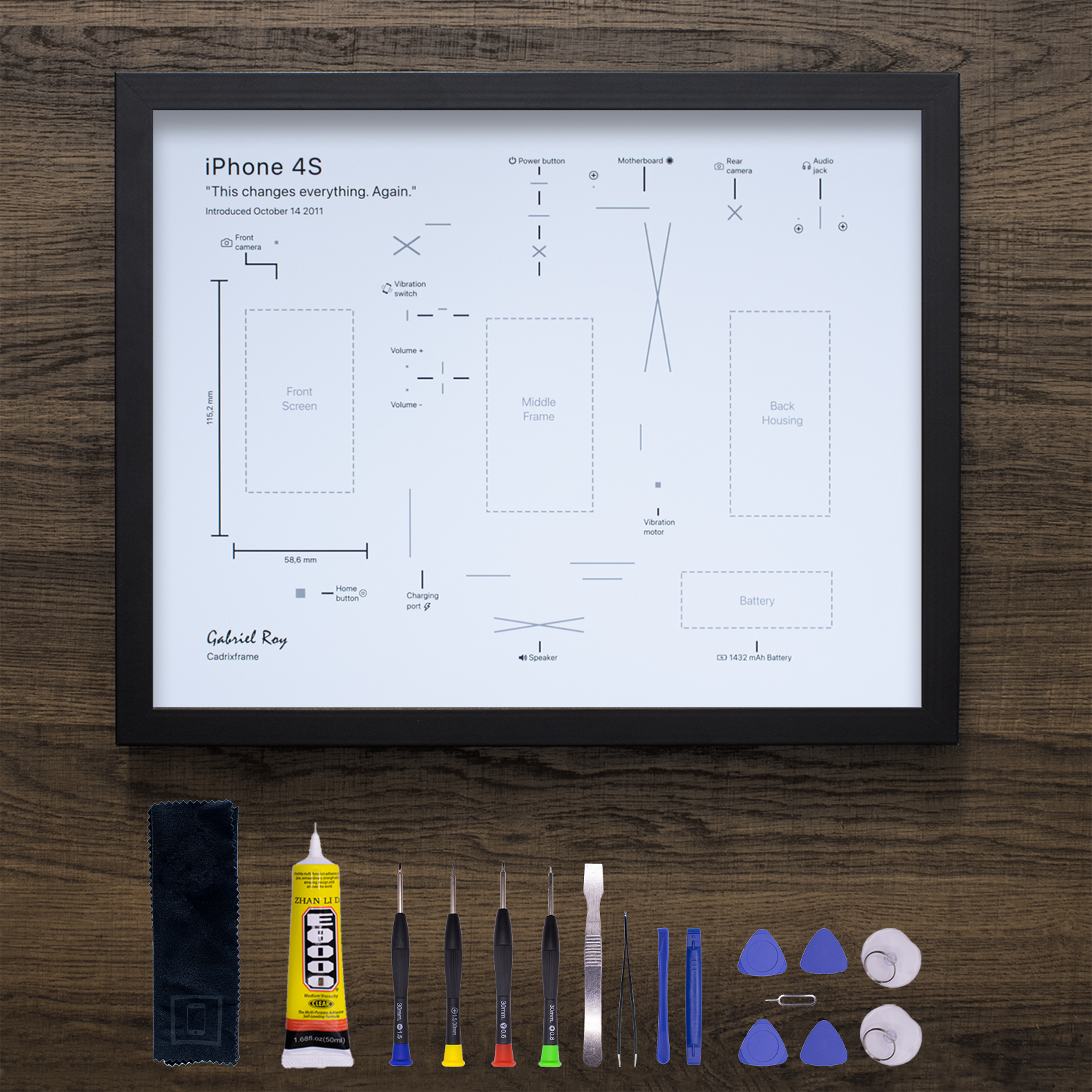 Crea tu propio marco - iPhone 4S